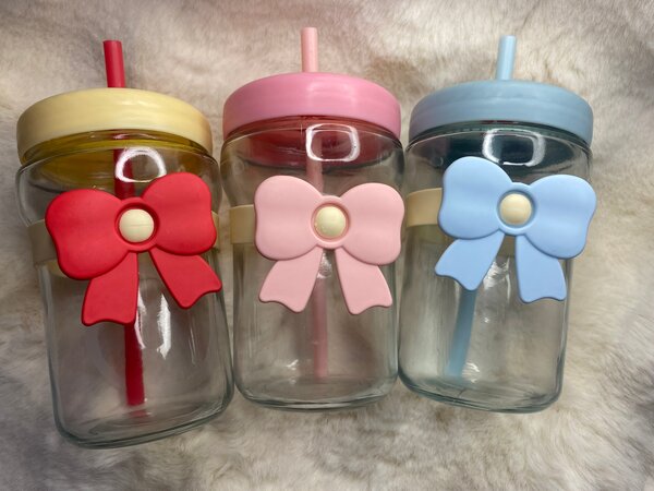 Bocal à paille avec nœud