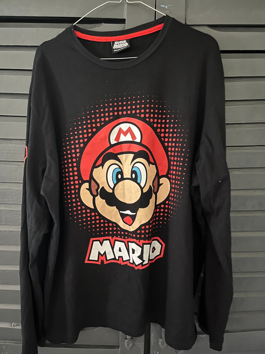 T-shirt Mario à manches longues
