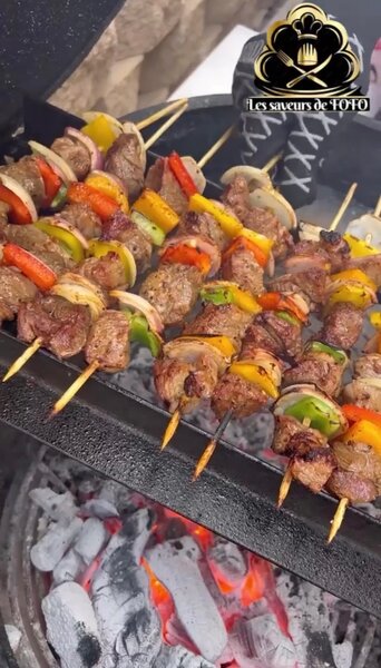 Brochettes de Viande BBQ
