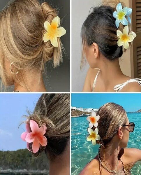 Pinces à cheveux fleure