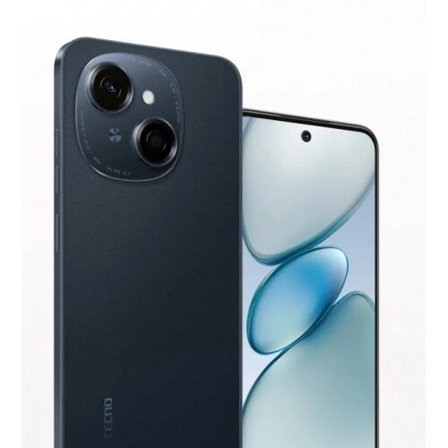 Tecno POP 9 - 6,7 Pouces - 4G - 2 SIM - 6Go RAM + 128Go ROM - 5000 MAh - Noir + 3 Mois De Garantie