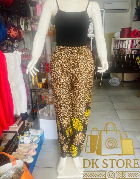 Pantalon bohème imprimé floral