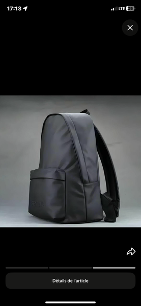 Sac à Dos Élégant Noir