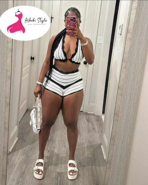 Ensemble crochet été femme