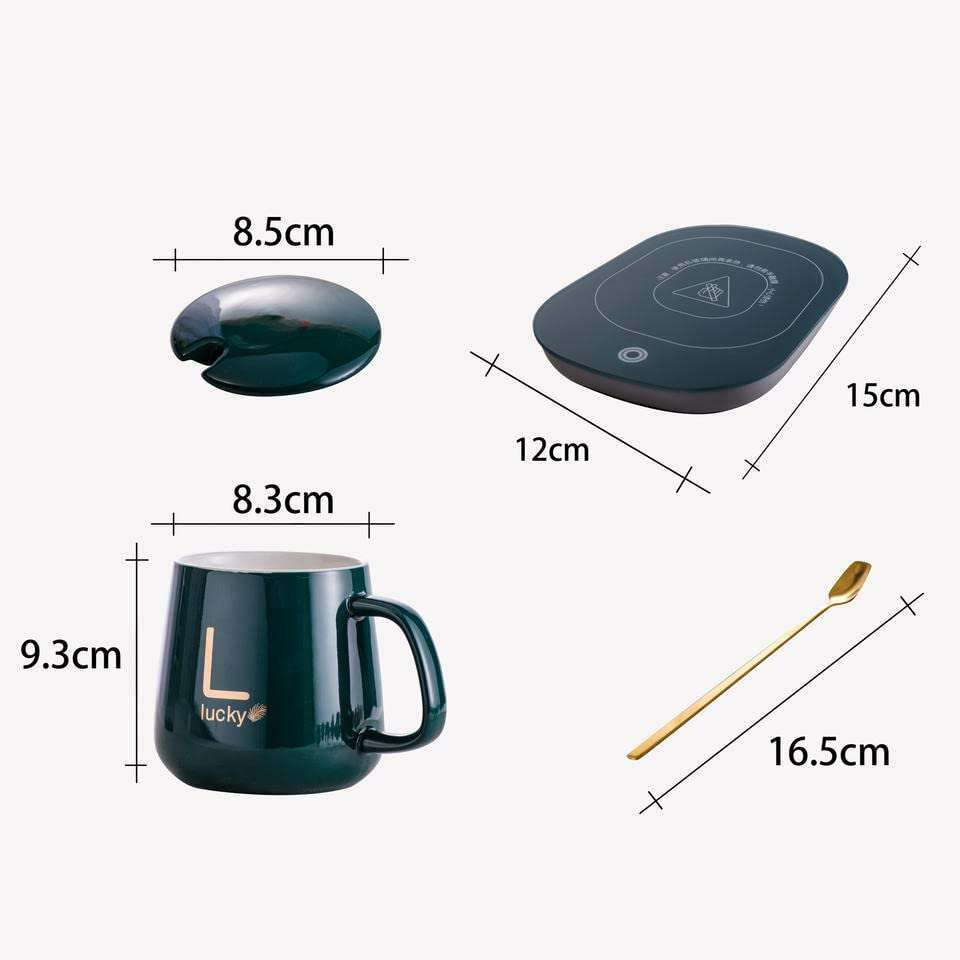 TASSE À CAFÉ AVEC PLAQUE CHAUFFANTE*