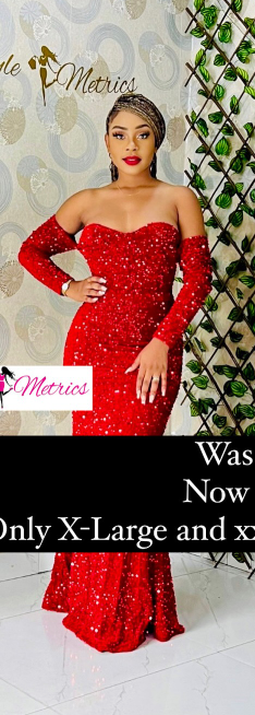 Red Long Fitted Off-the-Shoulder Evening Dress
