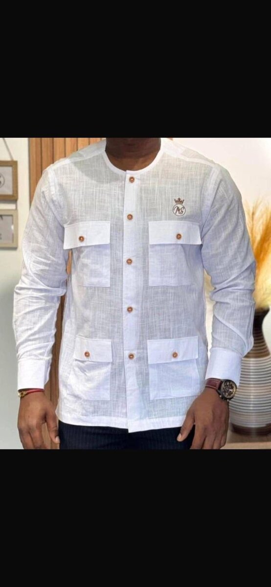 Chemise Homme Casual Élégante