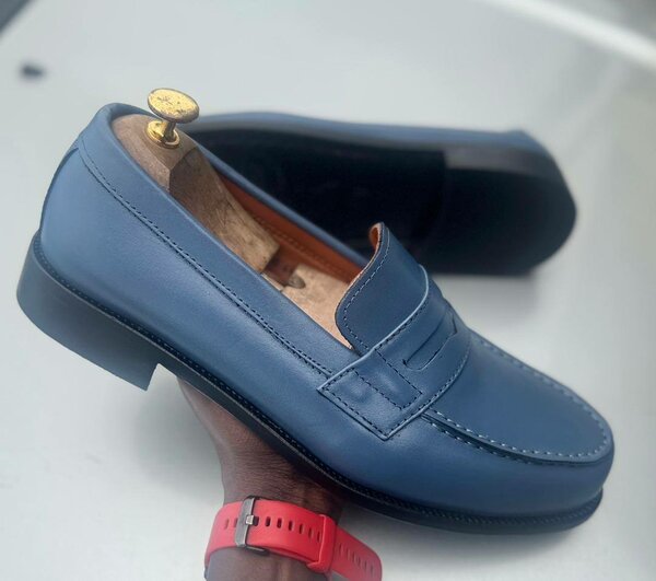 Mocassins élégants en cuir