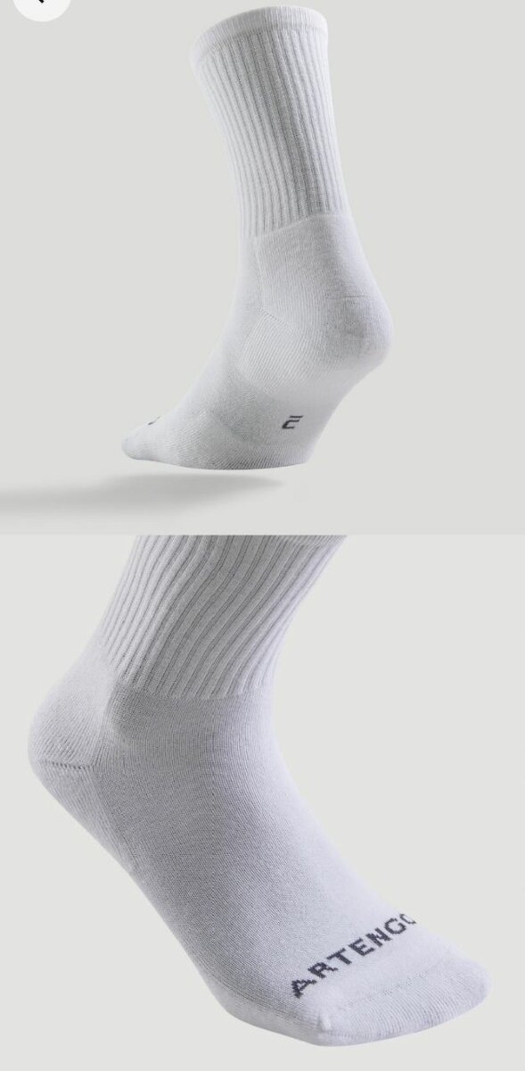 Chaussettes sport 100 lot de 3