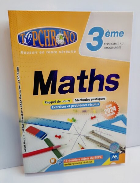 Guide Maths 3ème - Top Chrono