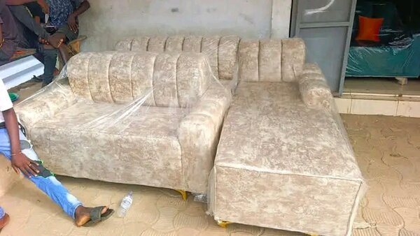 Canapé d'angle confortable