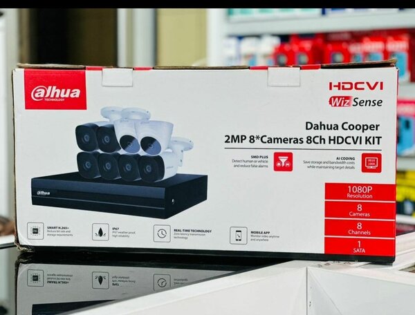 Kit 8 caméra dahua