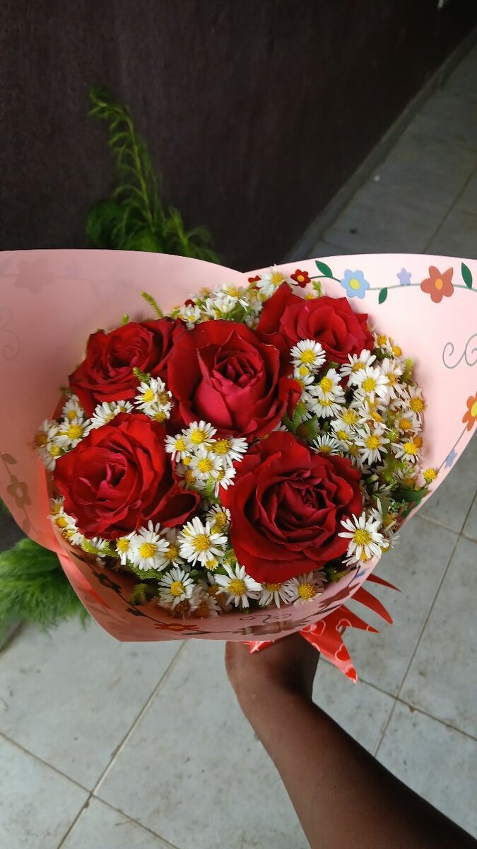 Bouquet de fleurs naturelle