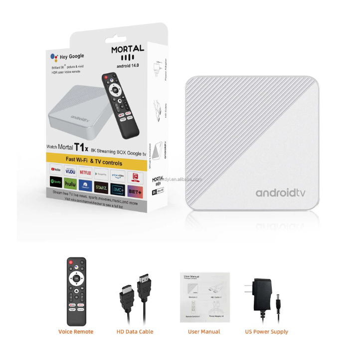 Box TV Android 8K HDR