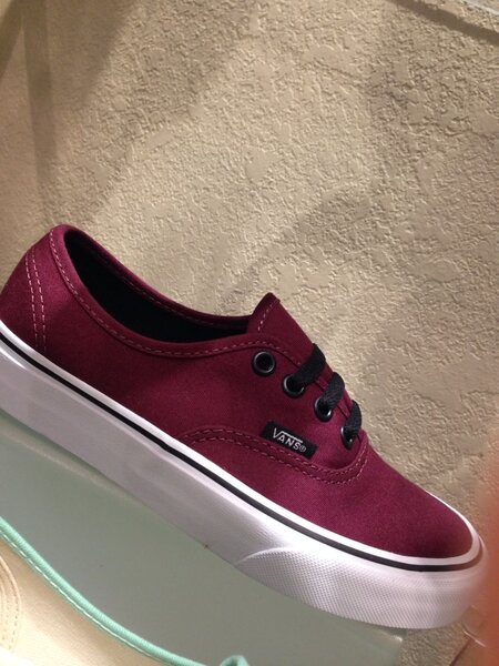 Vans classic rouge bordeau
