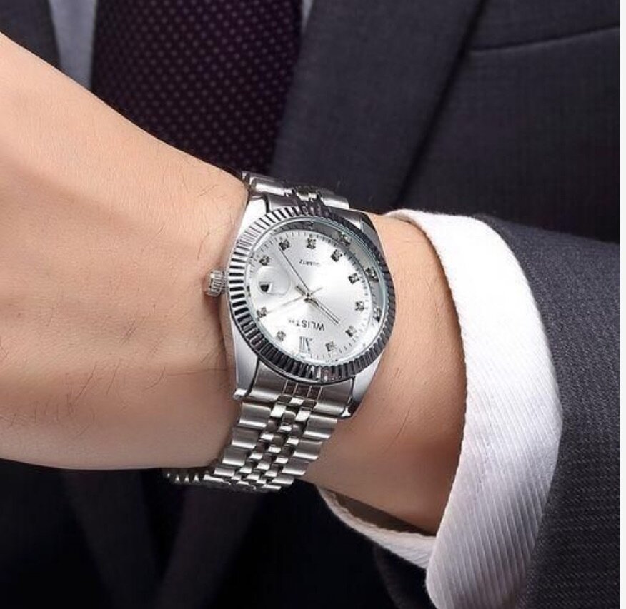 Men Quartz Business Wrist Watc