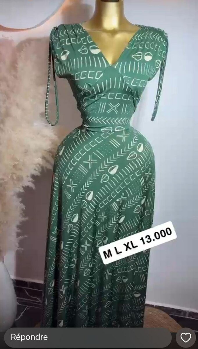 Robe longue élégante bohème