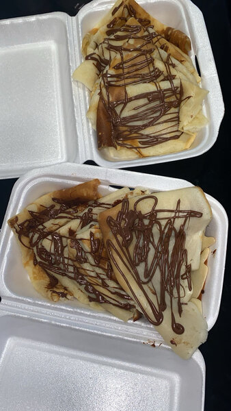 Crêpes au nutella