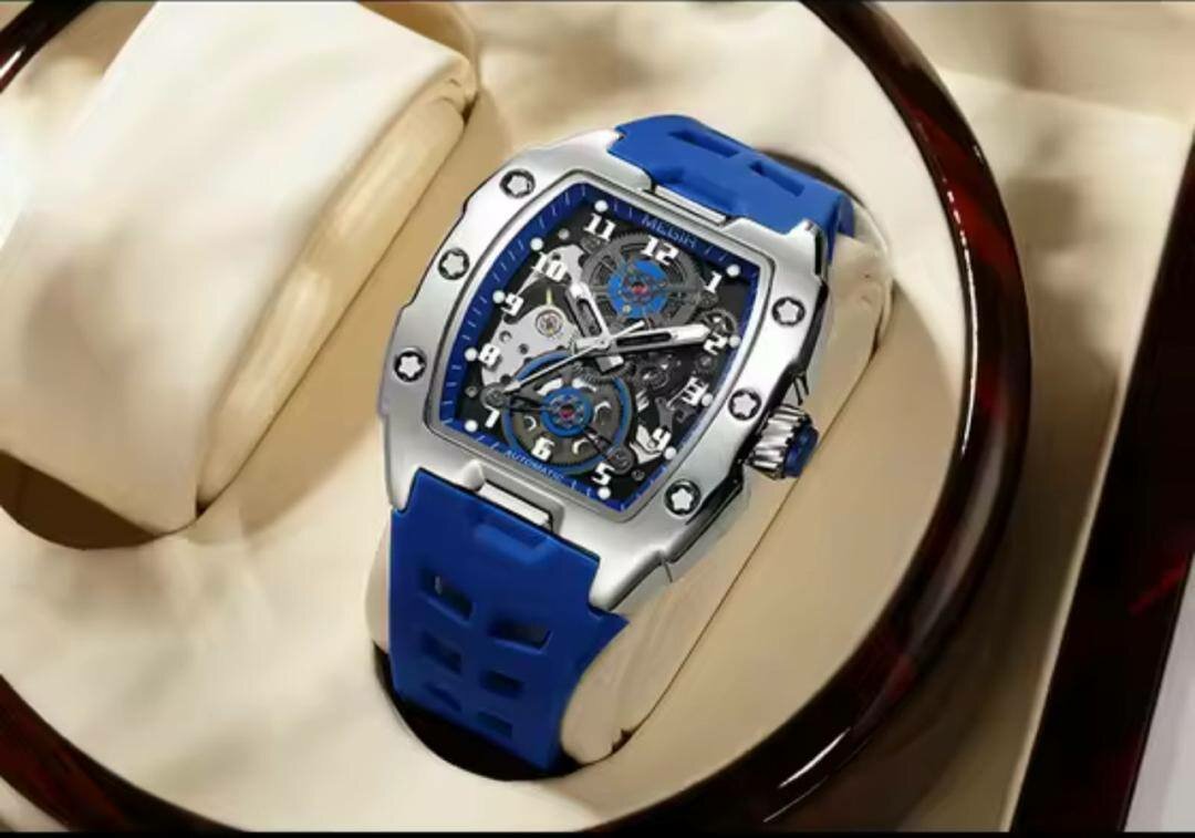 Montre sportive avec bracelet coloré