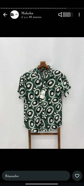 Chemise décontractée imprimée