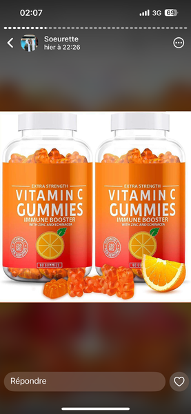 Bonbons Beauté Cheveux Peau