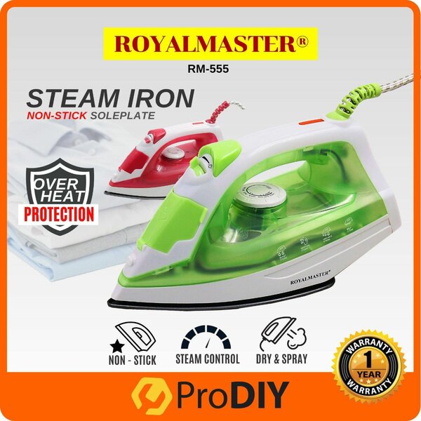 Royal master steam iron