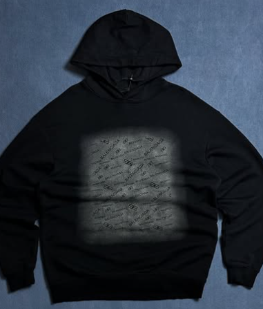 Balenciaga hoodie size: L