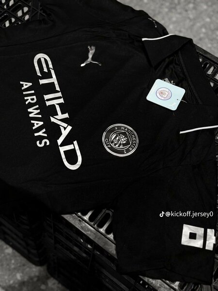 Maillot de Football Puma Noir