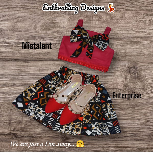 Mistalent African Baby Dress