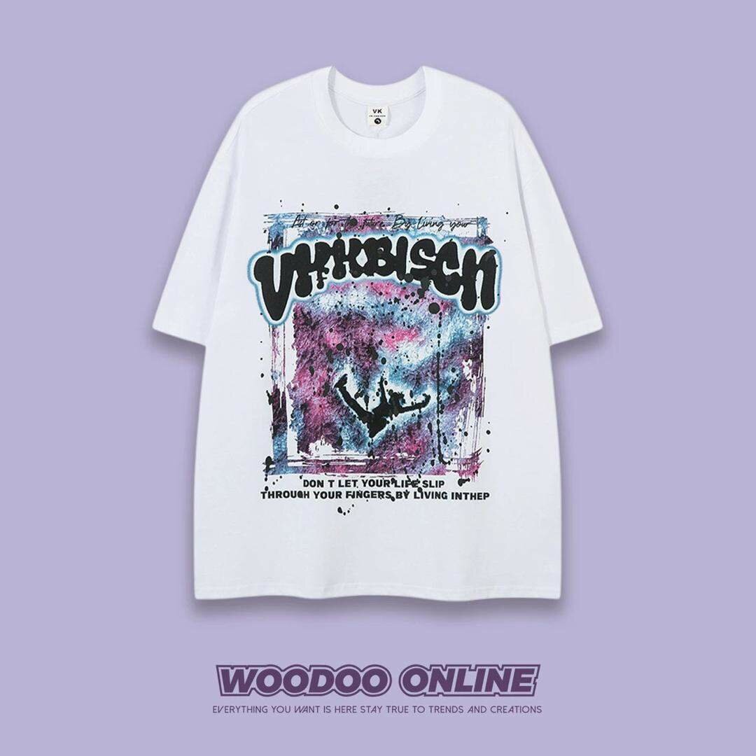 T-shirt streetwear graphique