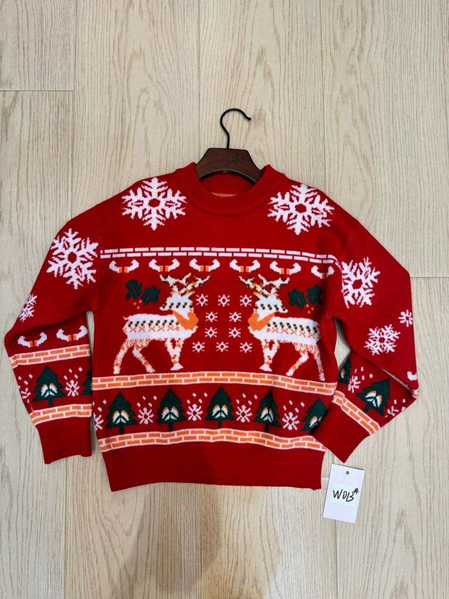 Pull de Noël enfant, ado, adul