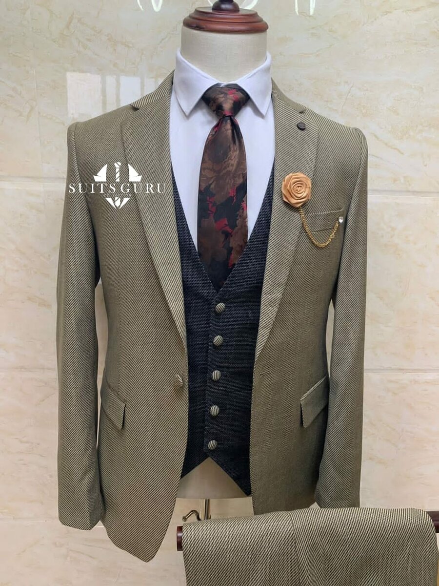 Elegant men's suit