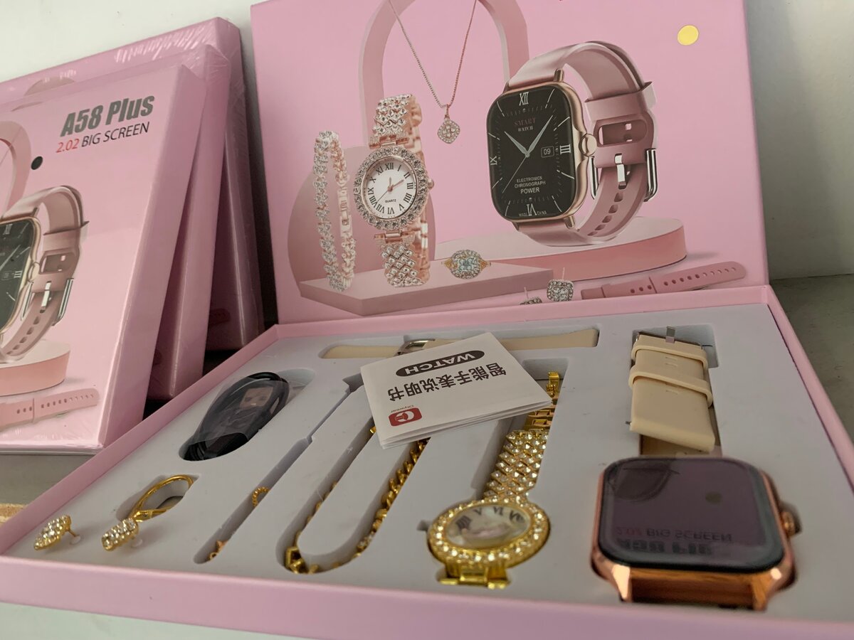 Ensemble Montres et Bijoux A58 Plus