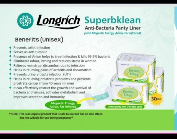 Anti-Bacteria Panty Liner - 30 Layers