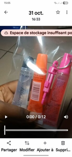 Ensemble de brillants à lèvres