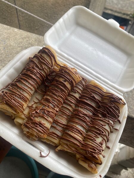 Crêpes au nutella
