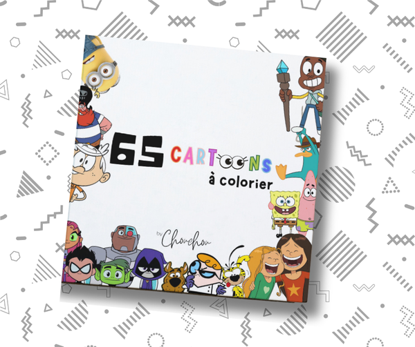 Livre de coloriage - Cartoons