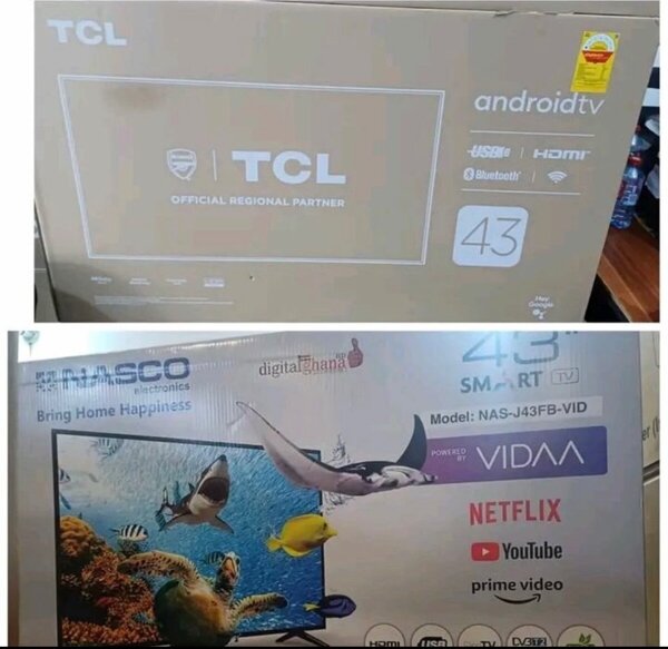 TCL50 inches flat screen Tv