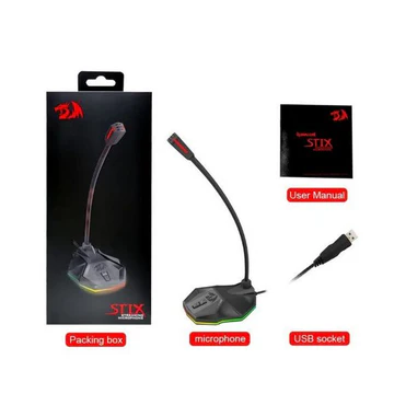 Redragon GM99 STIX USB Wired RGB Microphone