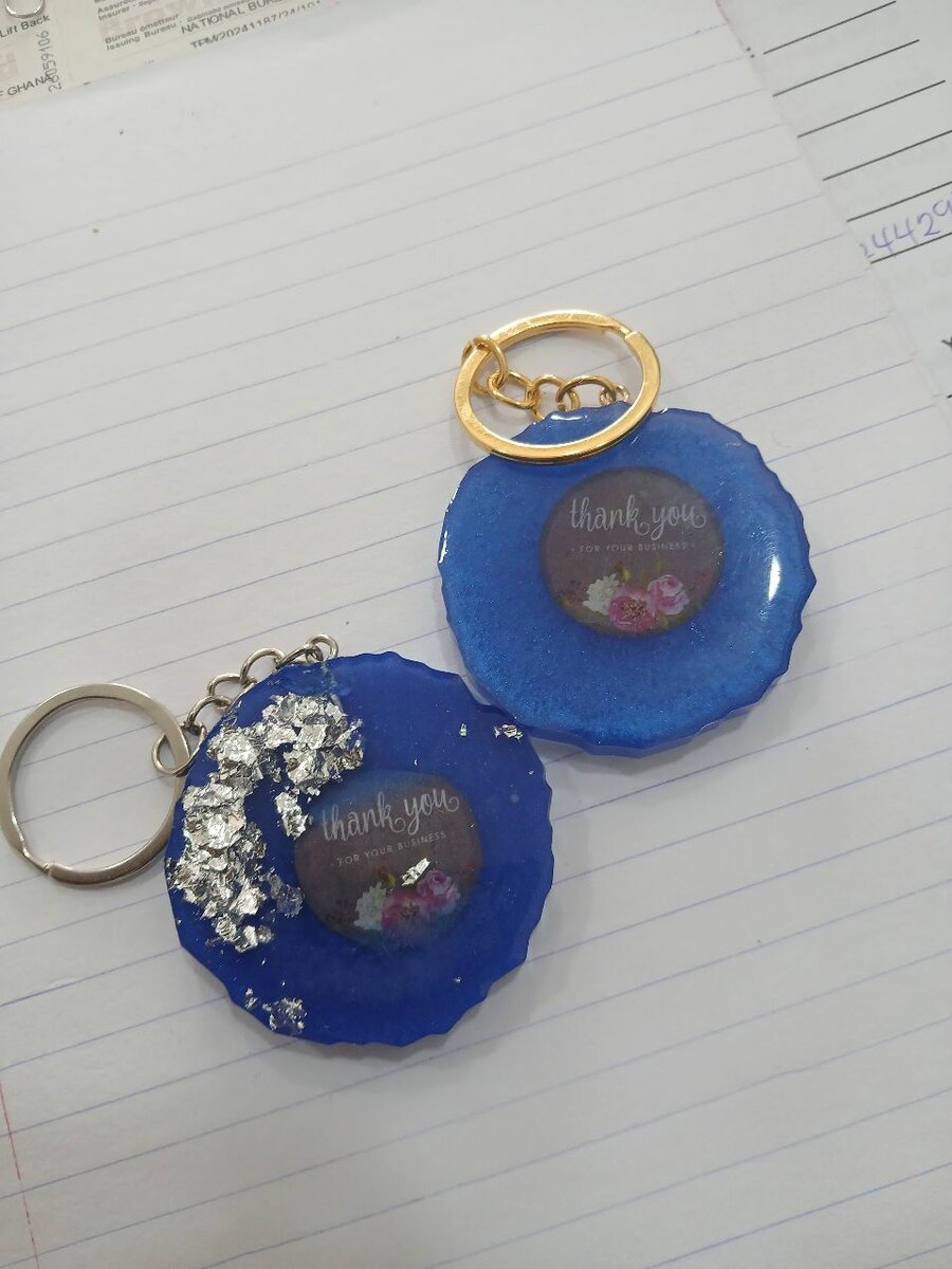 Resin Key  chains ️