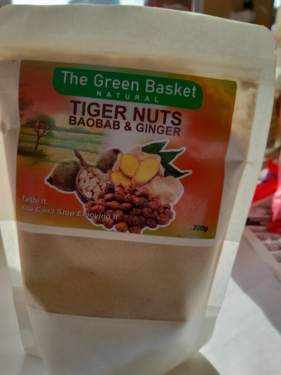 Tigernut,baobab & ginger