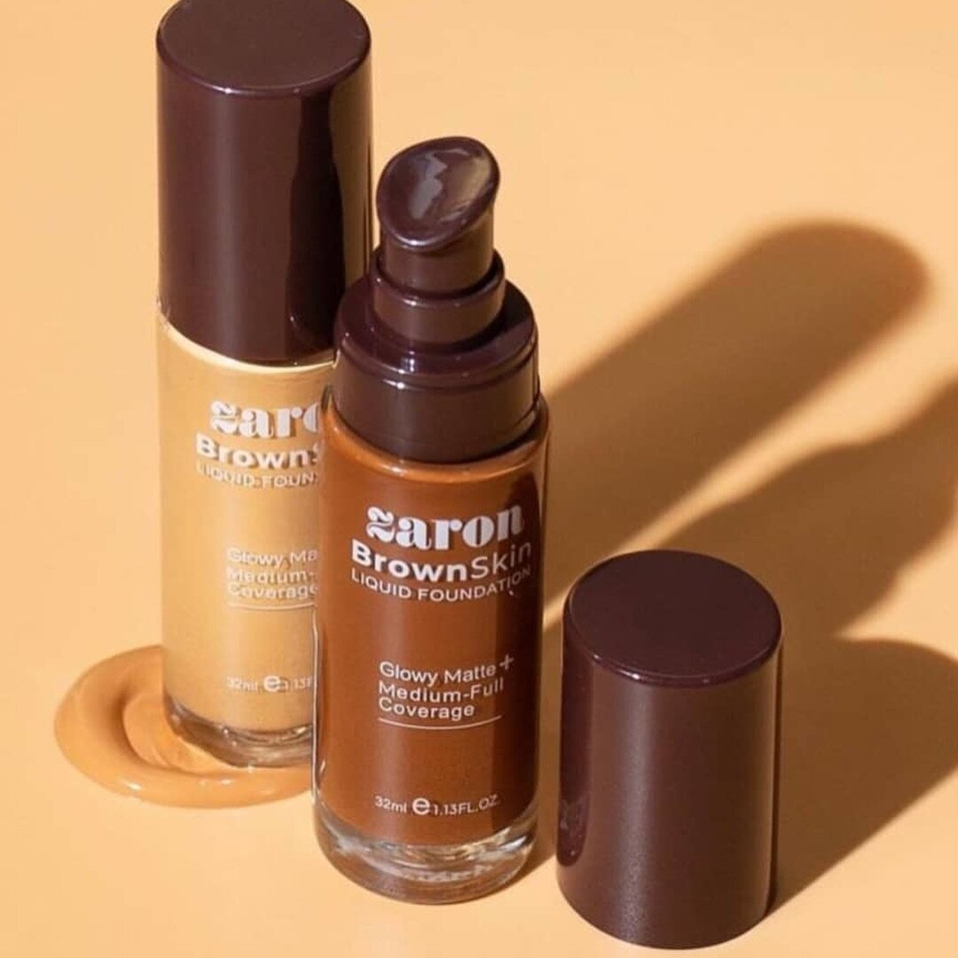 BrownSkin Liquid Foundations by Zaron!