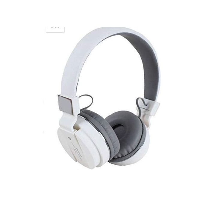 Wireless Puissant Casque Bluetooth Meilleure Qualité-Blanc