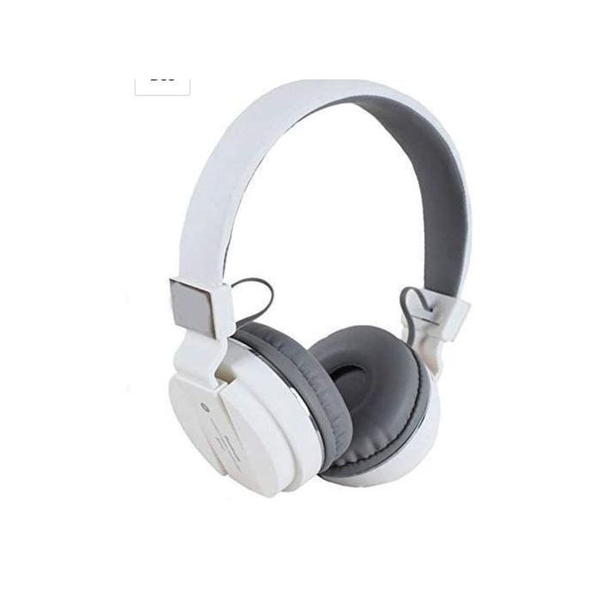 Wireless Puissant Casque Bluetooth Meilleure Qualité-Blanc