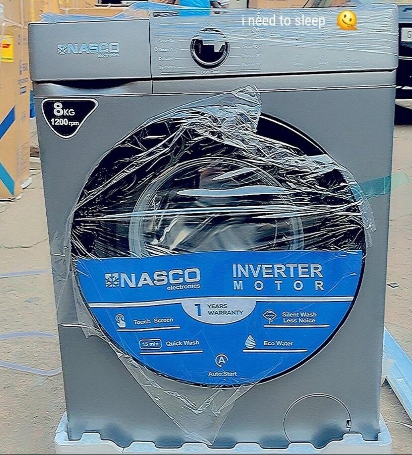 Nasco front load washing mac