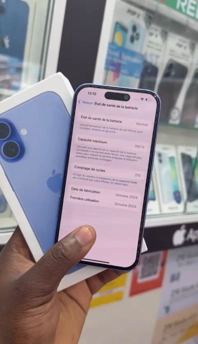 iPhone 16 simple 128Go