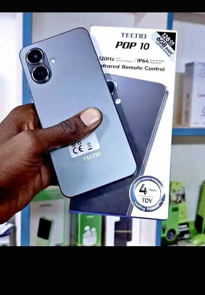 Tecno Pop 10 - Smartphone 128GB, 4G