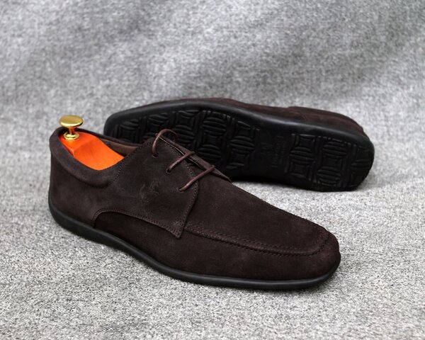 Chaussures Homme en Daim Élégant