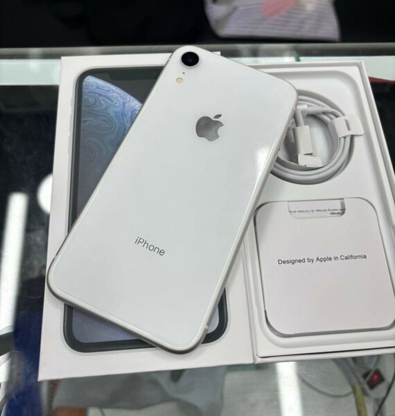 iPhone XR blanc