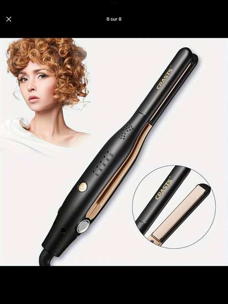 Fer À Friser , Lisseur Et Crimper De Cheveux Ionique Multifo